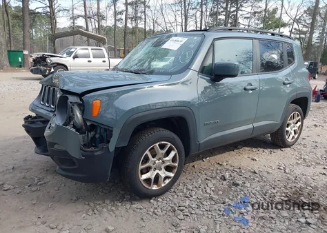 2016 Jeep Renegade Latitude z USA, uszkodzony, nr VIN ZACCJBBT2GPD20521